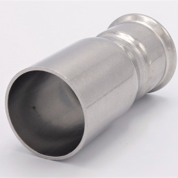 Lisovací redukce (redukovaná vsuvka), M/F 42/35 mm, nerezová