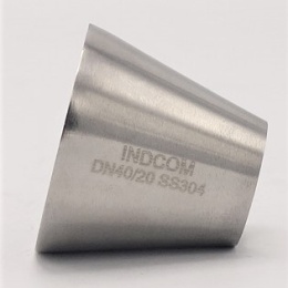 Redukce centrická, navařovací, krátká DN 40/20