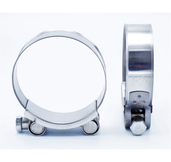 nerezová hadicová spona GBS PW4, 74-79 mm