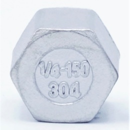 nerezová zátka (záslepka), typ 326, vnitřní závit 1/4" (DN8)