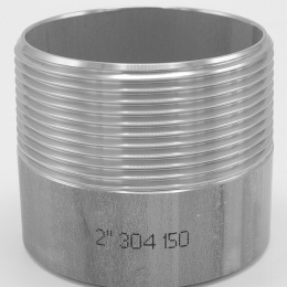 Nipl /navařovací vsuvka/ typ 308 2" nerezový