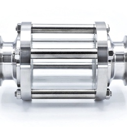 Průhledítko potrubní DN25, CLAMP DIN 32676