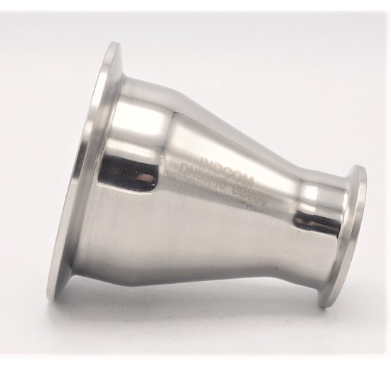 Redukce centrická, clamp  DN65/40