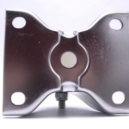 Kolečka transportní pevná nerezová, průměr 80 mm