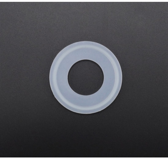 VMQ clamp těsnění, DN 25, talířek 50,5 mm