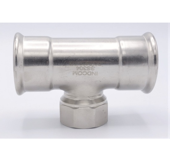 T-kus, lisovací F/F(závit vnitřní)/F 54_1 1/2"_54