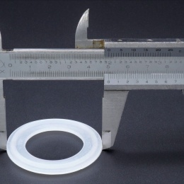 VMQ clamp těsnění, DN 32, talířek 50,5 mm