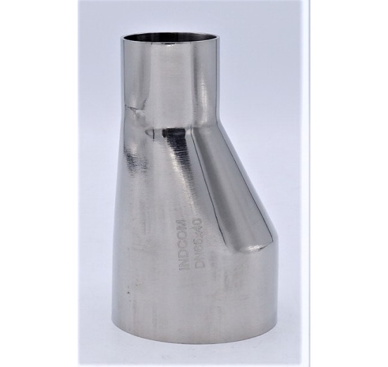 Redukce excentrická, navařovací, dlouhá DN 65/40