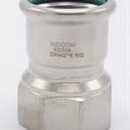 Přechodka lisovací/závit vnitřní 42 mm_1 1/2", nerezová