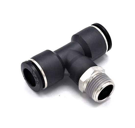 T kus otočný, závit dole