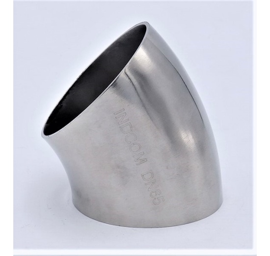 Koleno navařovací 45°| DN65 (70x2mm)