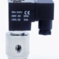 nerezový elektromagnetický ventil s cívkou a konektorem, 230V AC