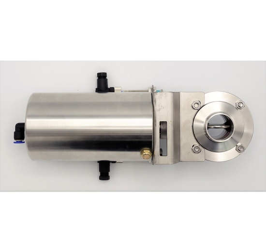 Nerezová klapka přímá DN32, závitová / navařovací typ G-S