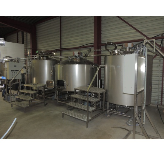 3 vessel brewing house 20HL