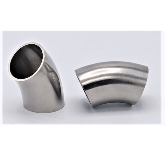 Koleno navařovací nerezové 45° DN25 (28x1,5mm)