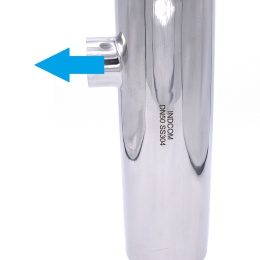 Trubkový filtr rohový vstup/výstup DN50 navařovací