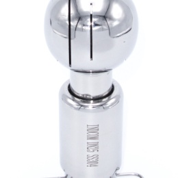 Rotační mycí hlavice, navařovací, na závlačku