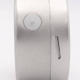 Tlakoměry se spodním (radiálním) připojením, číselník 100mm, rozsah -1/ 1.5 bar, závit1/2"