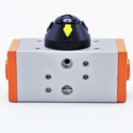 pneumatický pohon, dvojčinný