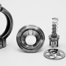 Nerezová zpětná klapka, navařovací typ S-S | DN25(28x1,5mm)