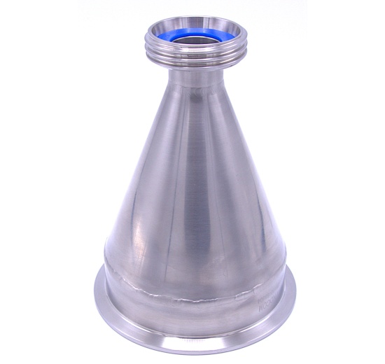 Redukce CLAMP DN100 (4")_union male  DIN11851