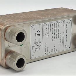 Výměníky tepla mědí pájené-protiproudý chladič mladiny