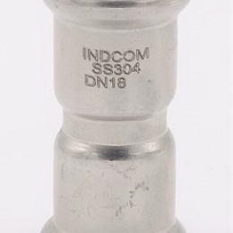 Hrdlo (spojka), lisovací, F 18 mm