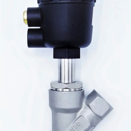 pneumaticky ovládaný ventil se šikmým sedlem DN20 3/4"