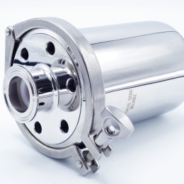 Ventilační filtr, clamp připojení, průtok 0.75 m3 /min