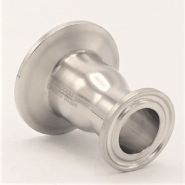 Redukce centrická, clamp DN25/20