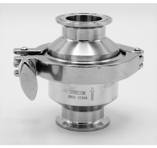 Nerezová zpětná klapka, clamp typ C-C DN32 (K50.5)