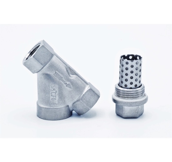 šikmý Y filtr s nerezovým sítkem, závitový 3/8”