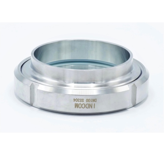 maticové průhledítko s borosilikátovým sklem, DN100