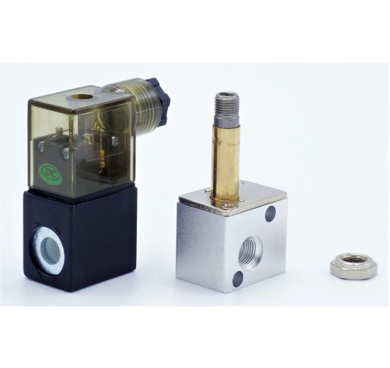 náhradní cívka DC24V, elektromagnetický ventil 3 vstupy/2 pozice