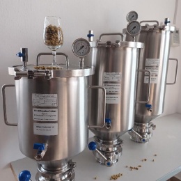 Hopsdrop, nádoba pro studené chmelení 10L