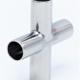 nerezový navařovací kříž, DN15, nerezová ocel