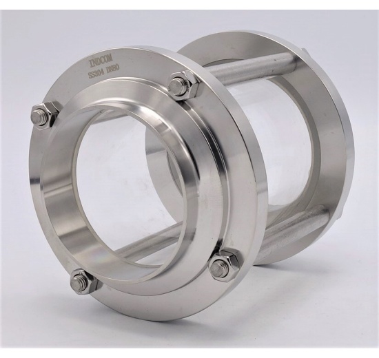 Průhledítko potrubní, navařovací DN80