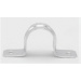 2 Hole Galvanized Pipe Clamp title=