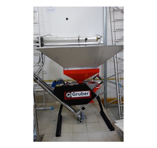 2 válcový šrotovník sladu / motor 4kW/400V