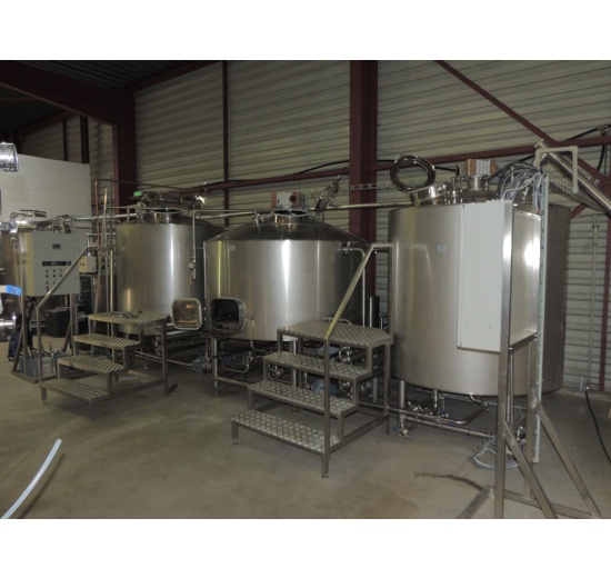 20HL pivovar pro zákazníka ve Francii