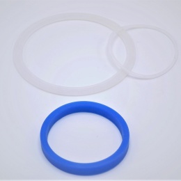 Náhradní těsnění vnitřního válcového filtru DN65, silikon (VMQ)