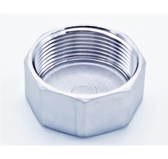 nerezové víčko s vnitřním cylindrickým závitem, typ 326