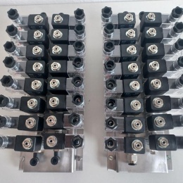 elektromagnetický rozvaděč 3/2 (pilotní ventily)