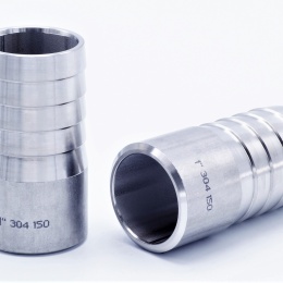 navařovací hadičník, typ 337S, závit 1", nerez