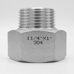 Redukce závitová VNI/VNĚ /se šestihranem/ typ 324| 5/4"x1"