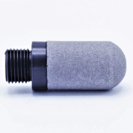 polyethylenový tlumič hluku, vnější závit 1/4"