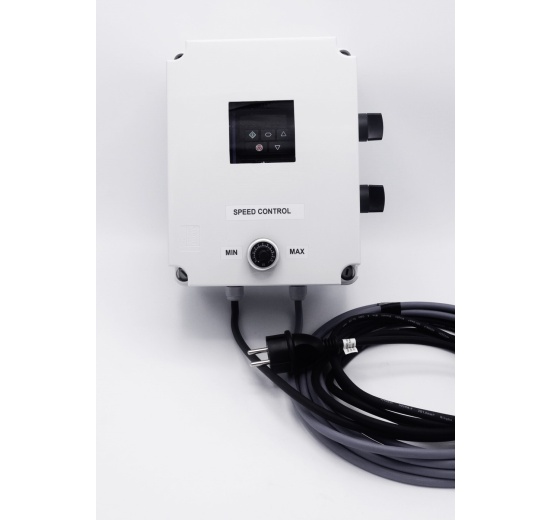 frekvenční měnič_speed control_pro mobilní, ostředivé čerpadlo s otevřeným oběžným kolem