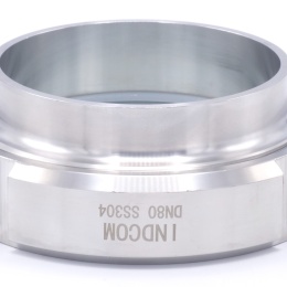 Průhledítková armatura (mlékárenské šroubení), navařov