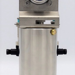 Nerezová klapka přímá DN20, závitová typ G-G, s pneumatickým pohonem