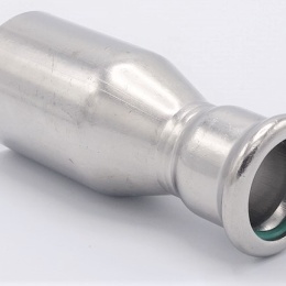 Lisovací redukce (redukovaná vsuvka) M/F 35/22 mm, nerezová